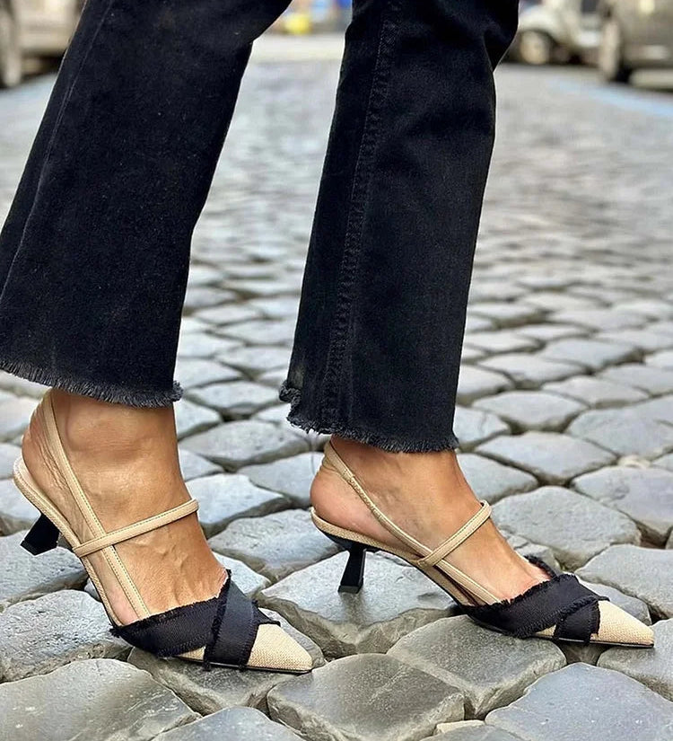 Saoirse - Chic Slingback Heels