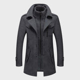 Cian - Stylish Long Overcoat