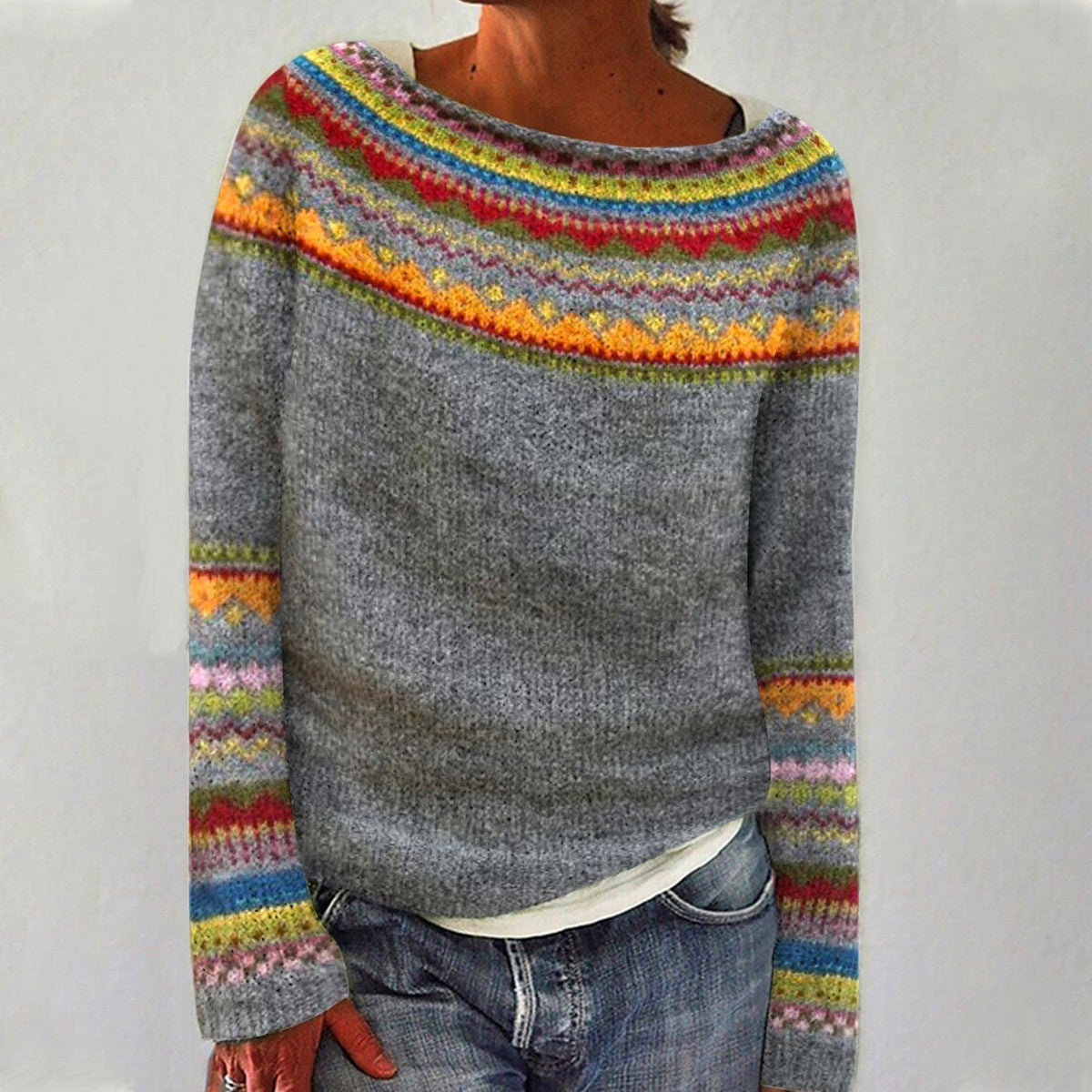 Sadhbh - Chic Vintage Jumper