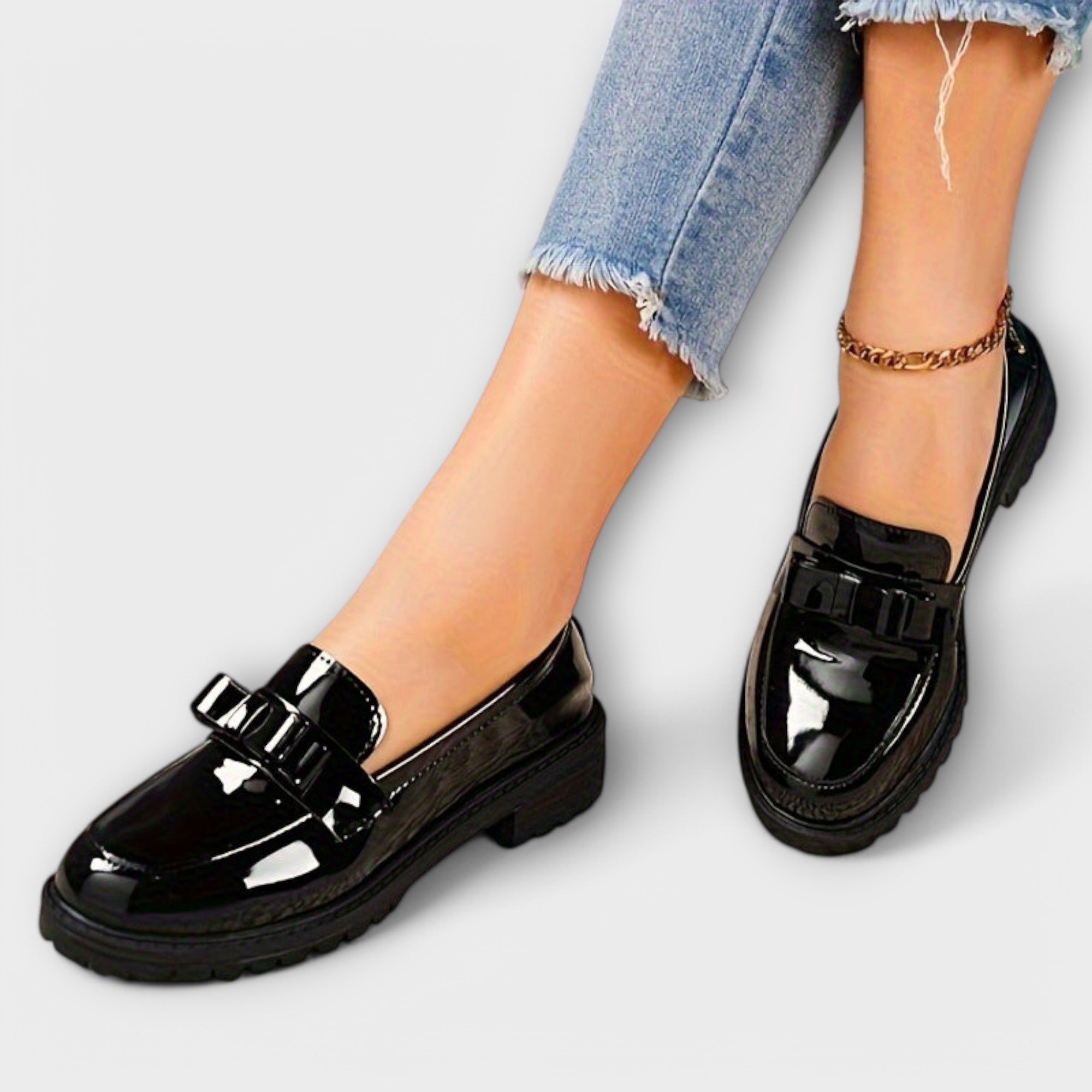 Dearbhla - Bow-Embellished Loafers