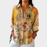 Cara - Lightweight Colourful Printed Top