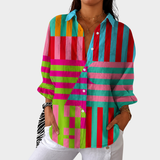 Una - Lightweight Colourful Printed Top
