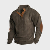 Seán - Sweater Featuring Elbow Patches