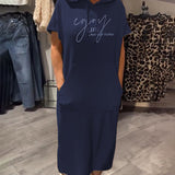 Aoibhfhinn - Chic Hooded Dress