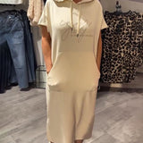 Aoibhfhinn - Chic Hooded Dress