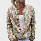 Bríd | Stylish Floral Cardigan