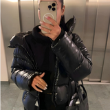 Anaïs - Belted Quilted Puffer Coat