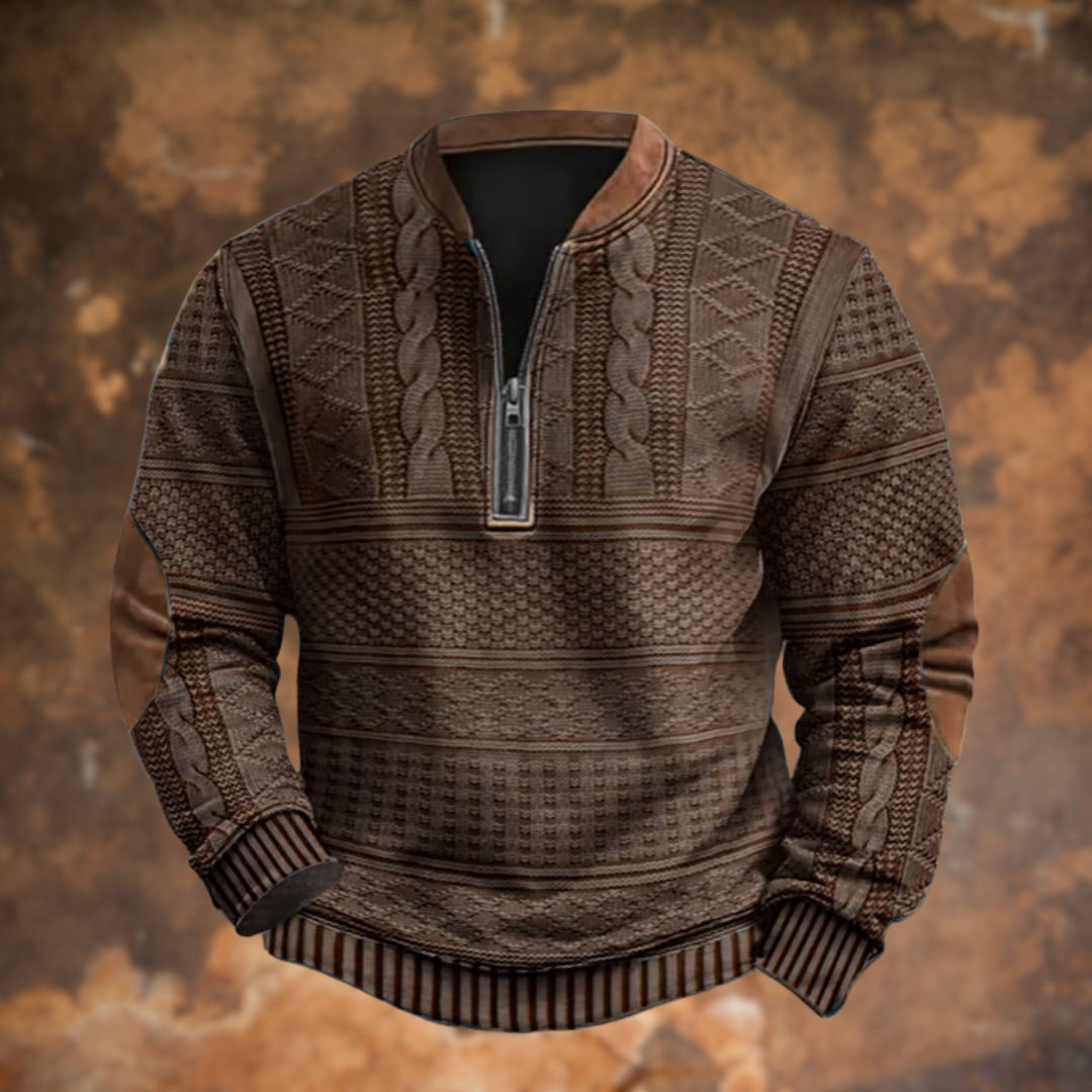 Ronan - Half-Zip Knit Pullover