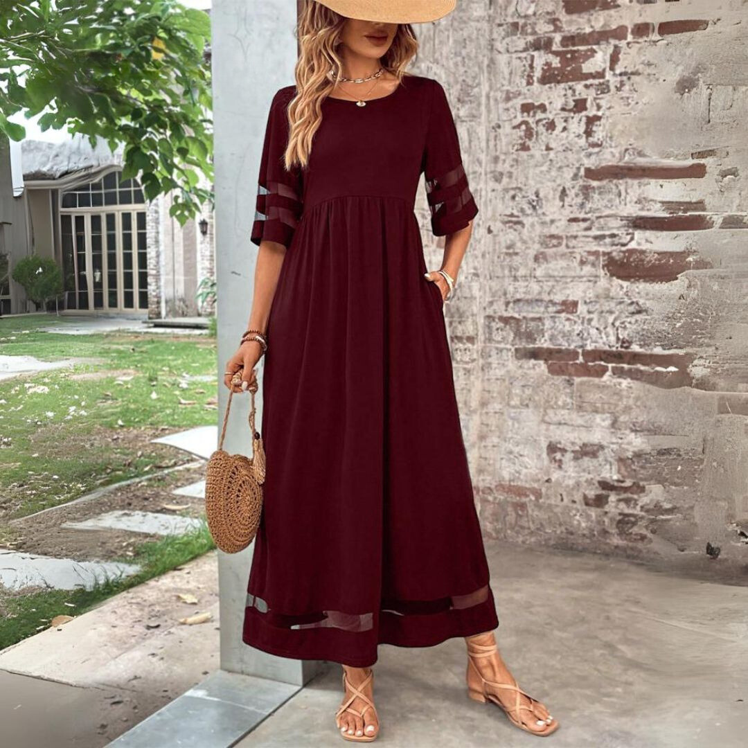 Doireann - Graceful Draped Dress