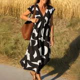 Deirbhile - Graceful Draped Dress