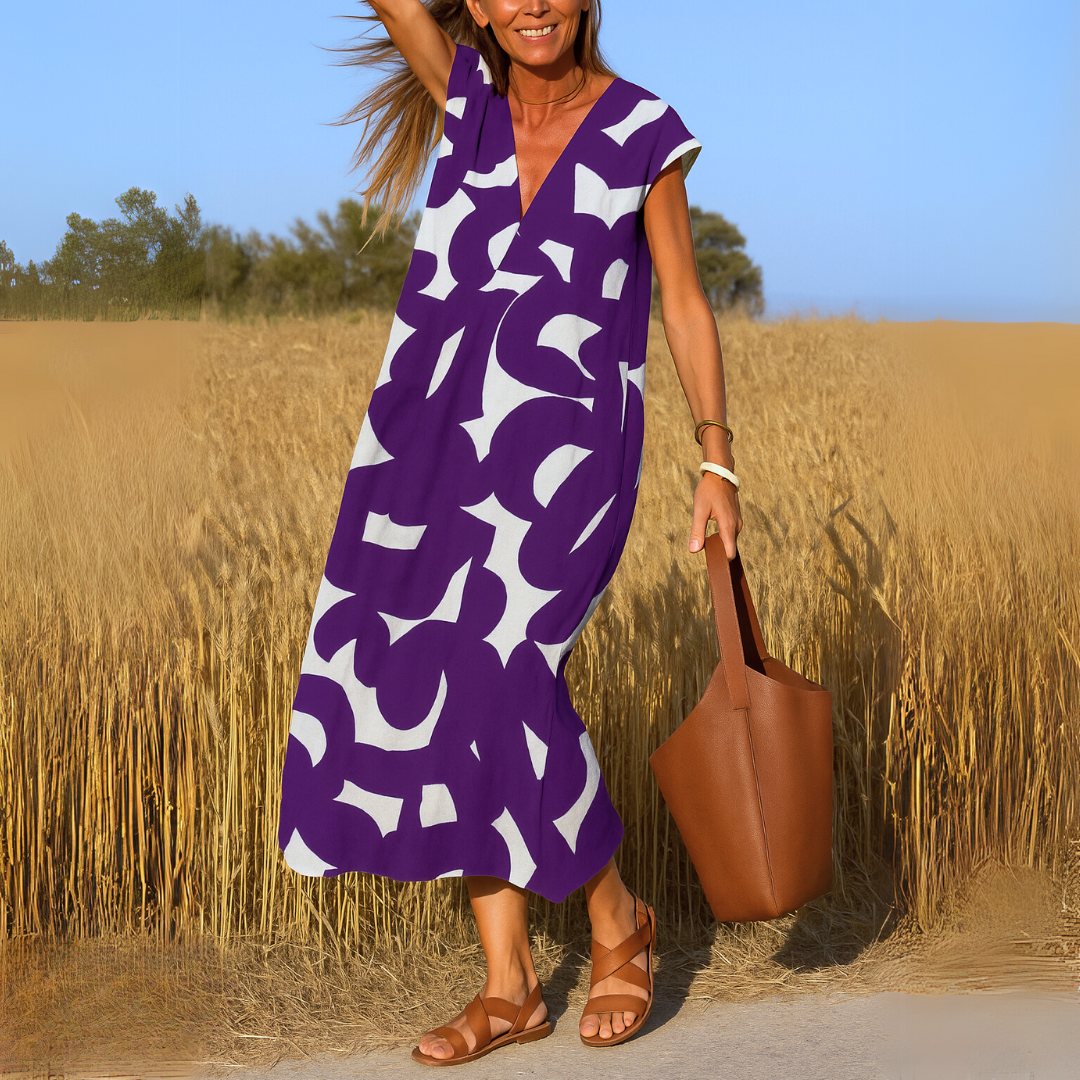 Íde - Graceful Draped Dress