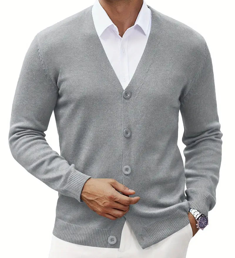 Tadhg - Chic Open Front Cardigan