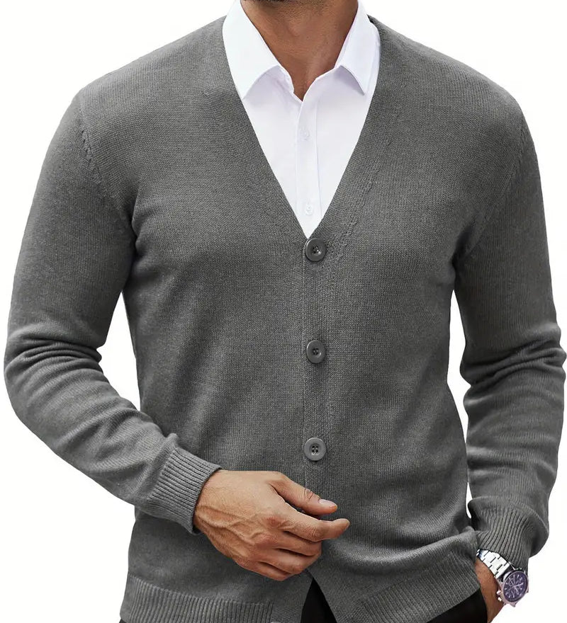 Tadhg - Chic Open Front Cardigan