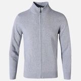 Senan - Textured Zip-Up Cardigan