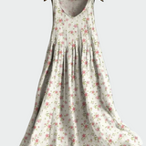 Caoimhe - Midi Dress with Floral Print