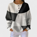 Caoimhe | Monochrome Colour-Block Jumper