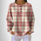 Iseult | Pink Checked Pattern Jumper