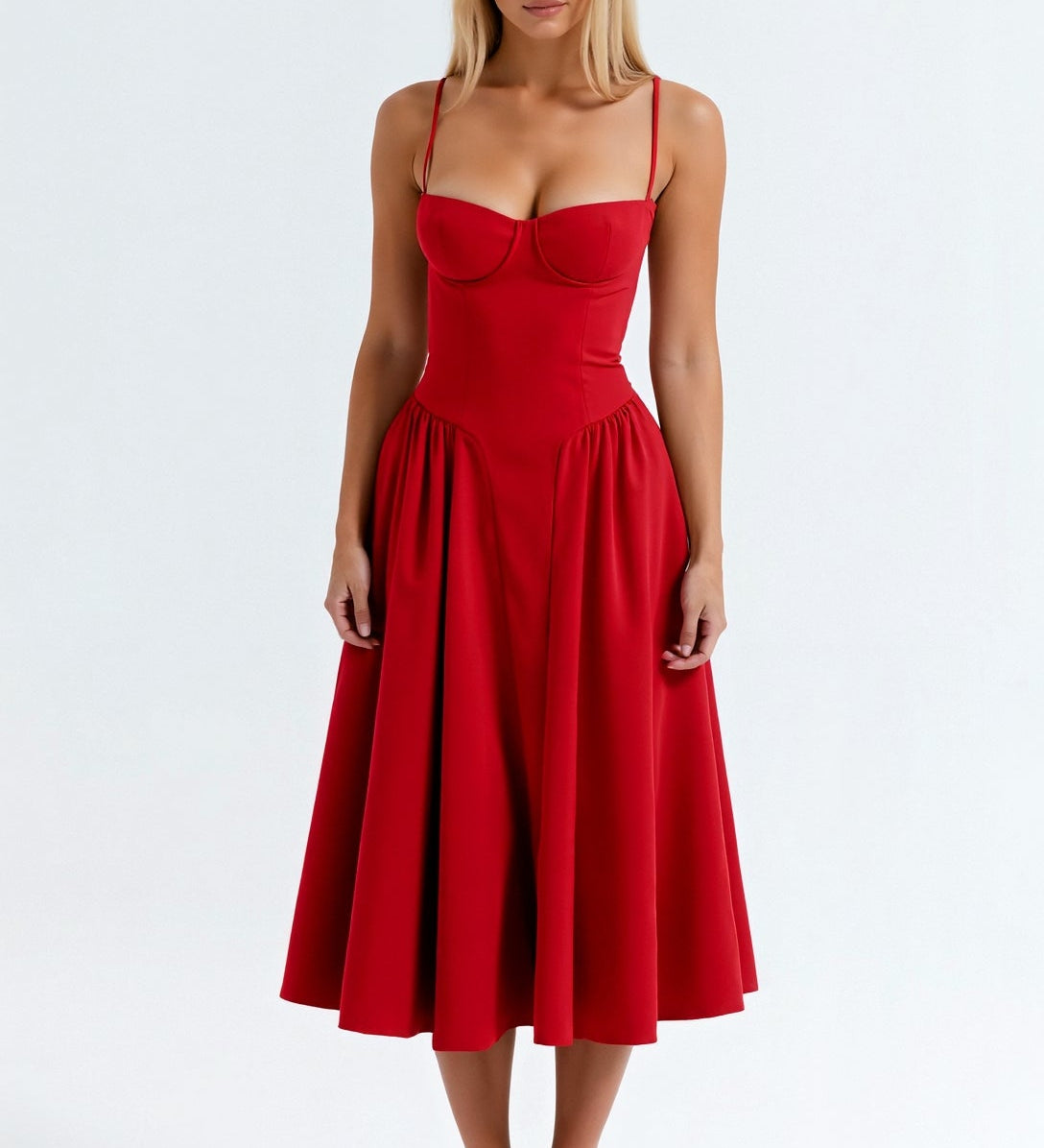 Aoibhín - Tailored Midi Dress