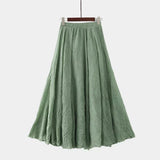 Gráinne - Chic Floor-Length Skirt