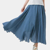 Gráinne - Chic Floor-Length Skirt
