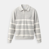 Seán - Striped Half-Zip Pullover