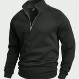 Cian - Chic Half-Zip Sweater