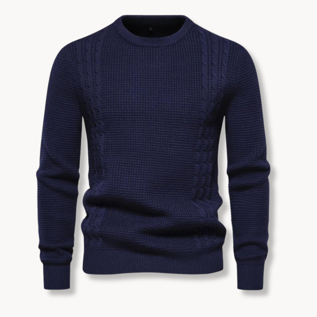 Ronan - Colourful Patchwork Pullover