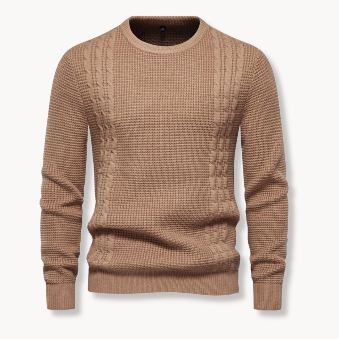 Ronan - Colourful Patchwork Pullover