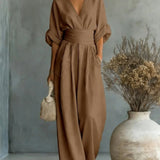 Eimear - Backless V-Neck Dress