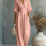 Eimear - Backless V-Neck Dress
