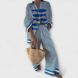 Bláthnaid - Lemon-Patterned Coat