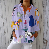 Sorcha - Patterned Dog Blouse