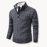 Donal - Athletic Zip-Up Sweater