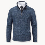 Donal - Athletic Zip-Up Sweater