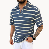 Cian - Classic Striped Polo Tee