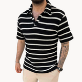 Cian - Classic Striped Polo Tee