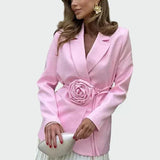 Clodagh - Chic Blush Blazer