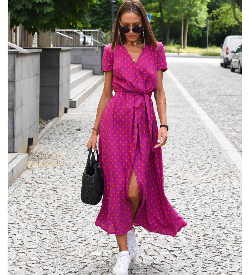 Eithne - Midi Dress with Floral Print