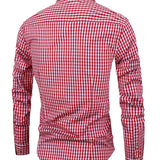 Aidan - Cozy Checkered Button-Up