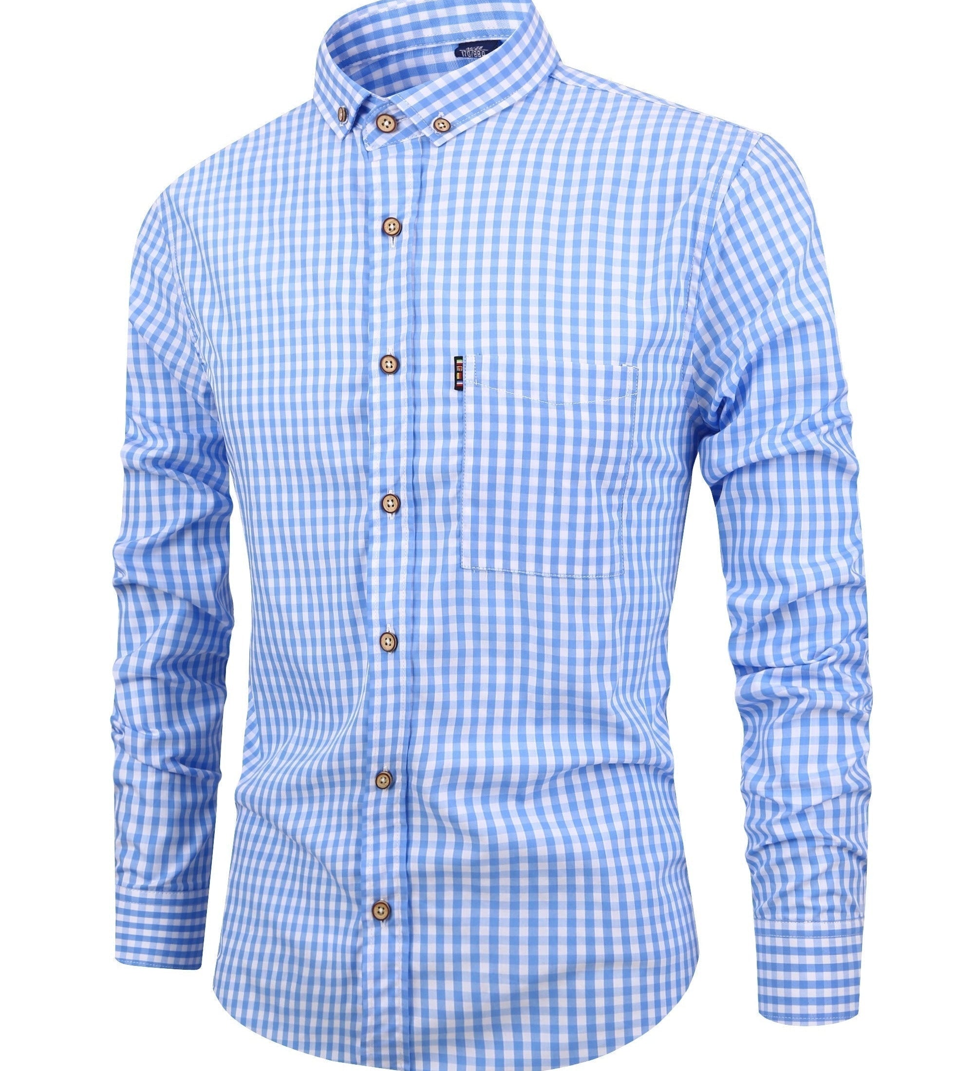 Aidan - Cozy Checkered Button-Up