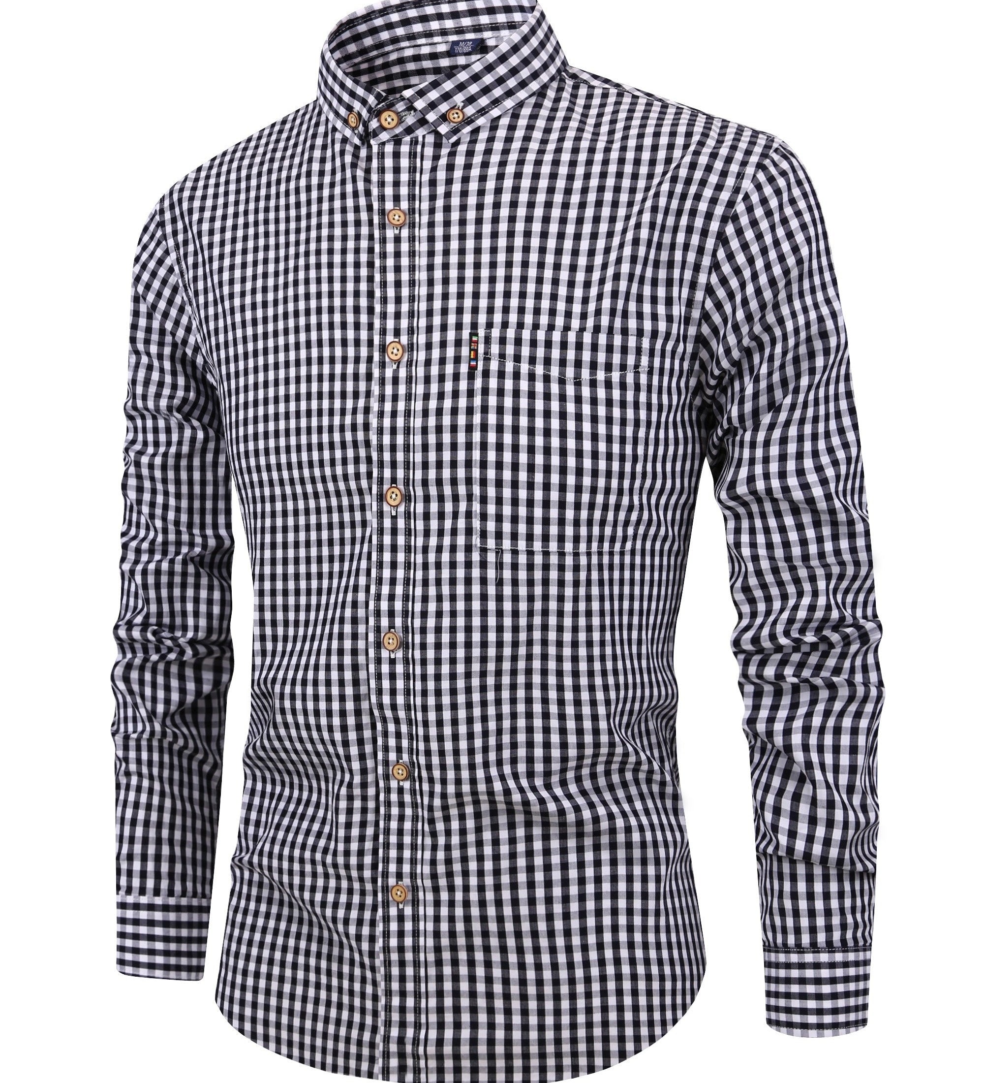 Aidan - Cozy Checkered Button-Up