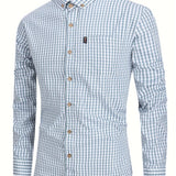 Aidan - Cozy Checkered Button-Up
