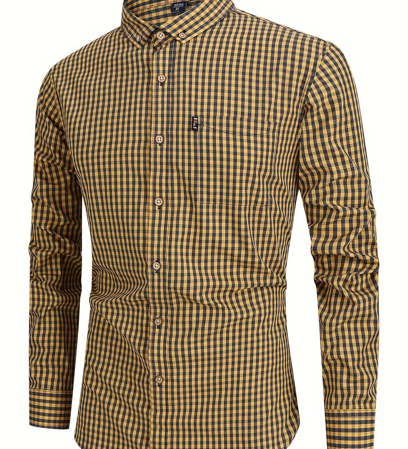 Aidan - Cozy Checkered Button-Up