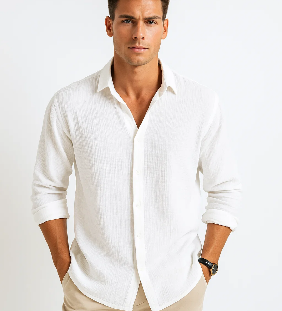 Pádraig - Stylish Collared Shirt