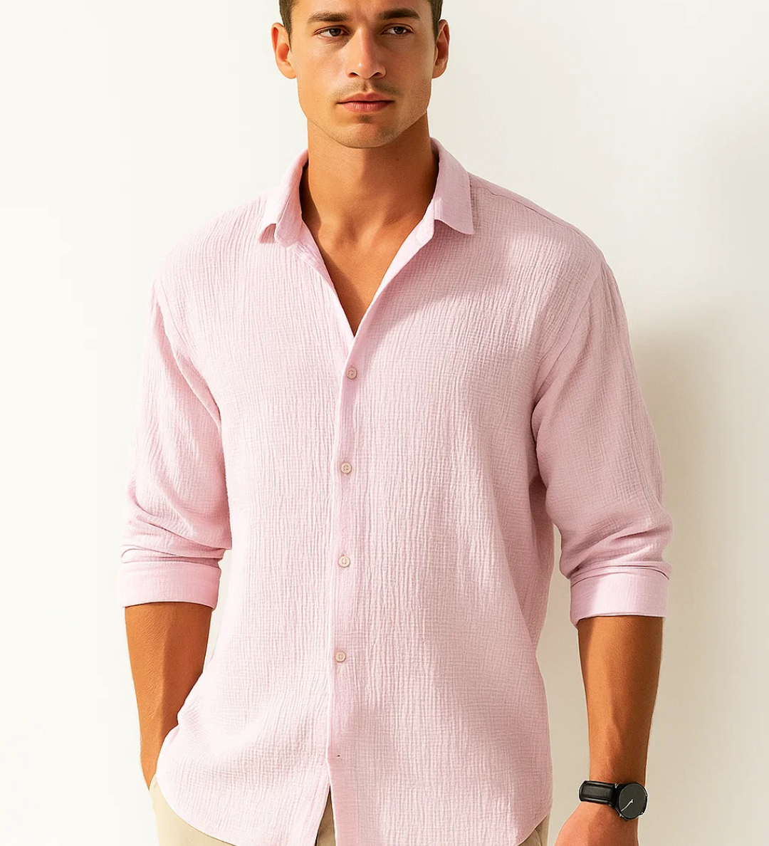 Pádraig - Stylish Collared Shirt