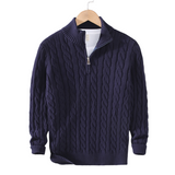 Cian - Stylish High Neck Sweater