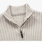Tadhg - Chic Half-Zip Sweater
