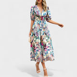 Niamh - Blooming Midi Dress