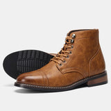 Cian - Classic Vintage Derby Boots