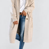 Simone | Hooded Long Cardigan